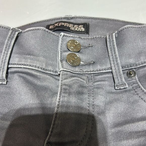 Express Ankle Stella Regular Fit Low Rise Jeans - Picture 6 of 9